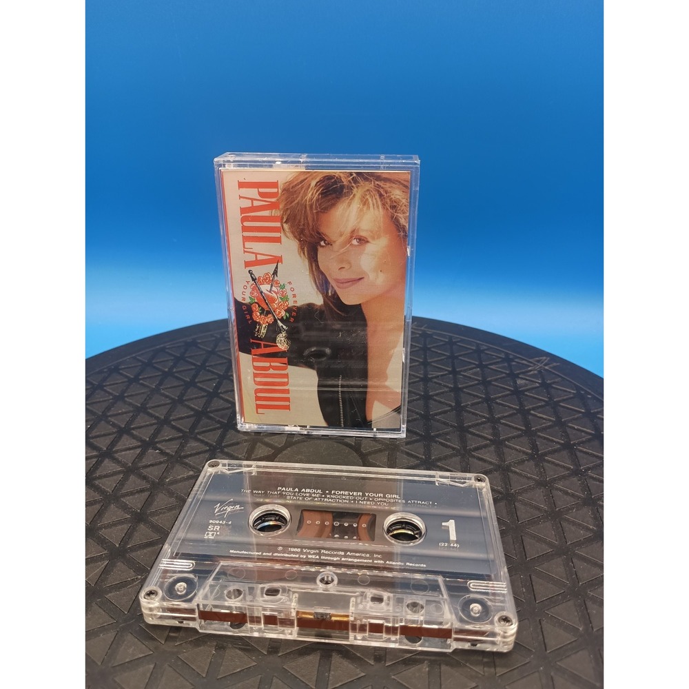 Paula Abdul Forever Your Girl (Cassette Tape: 1988) Virgin Records